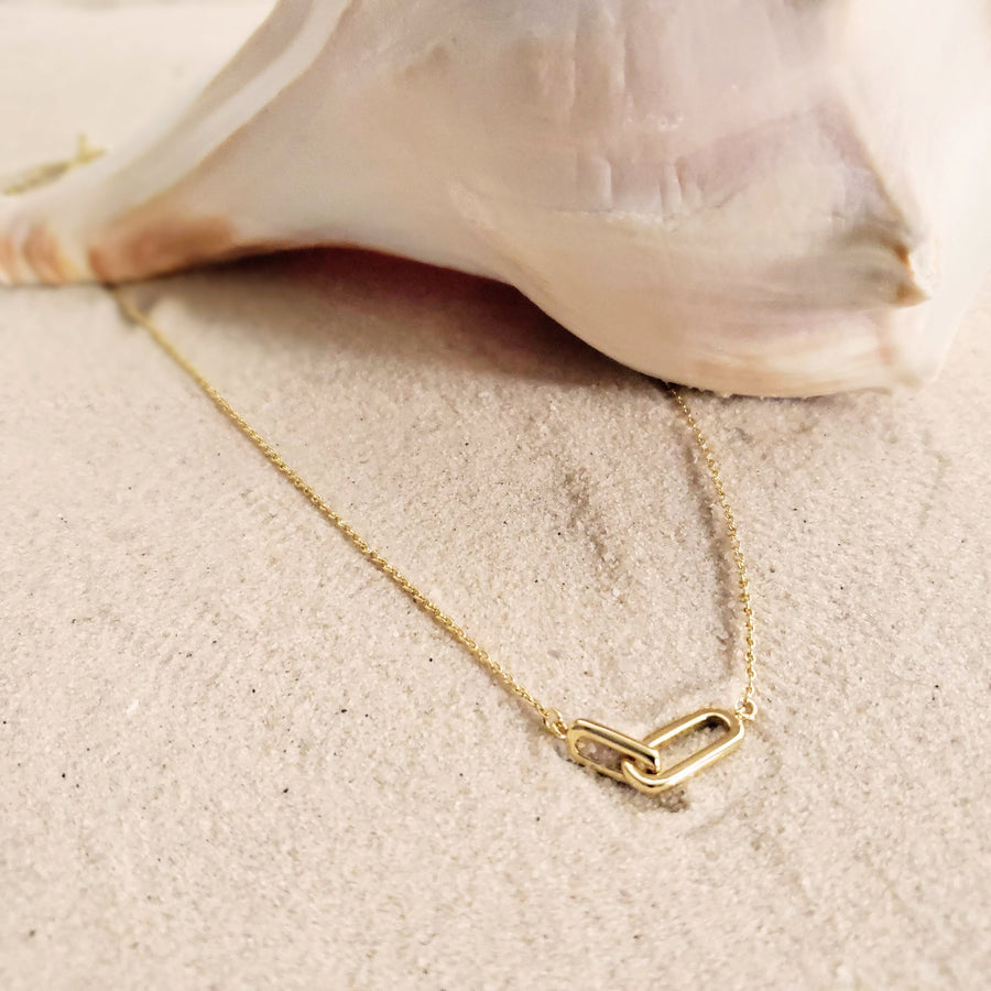 Zoey Oval Link Necklace