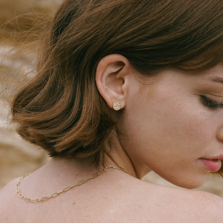 Margaritte Hammered Earrings