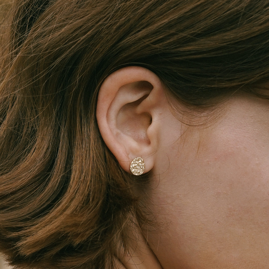 Margaritte Hammered Earrings