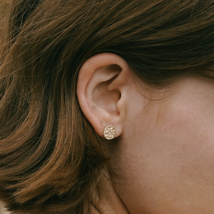 Margaritte Hammered Earrings