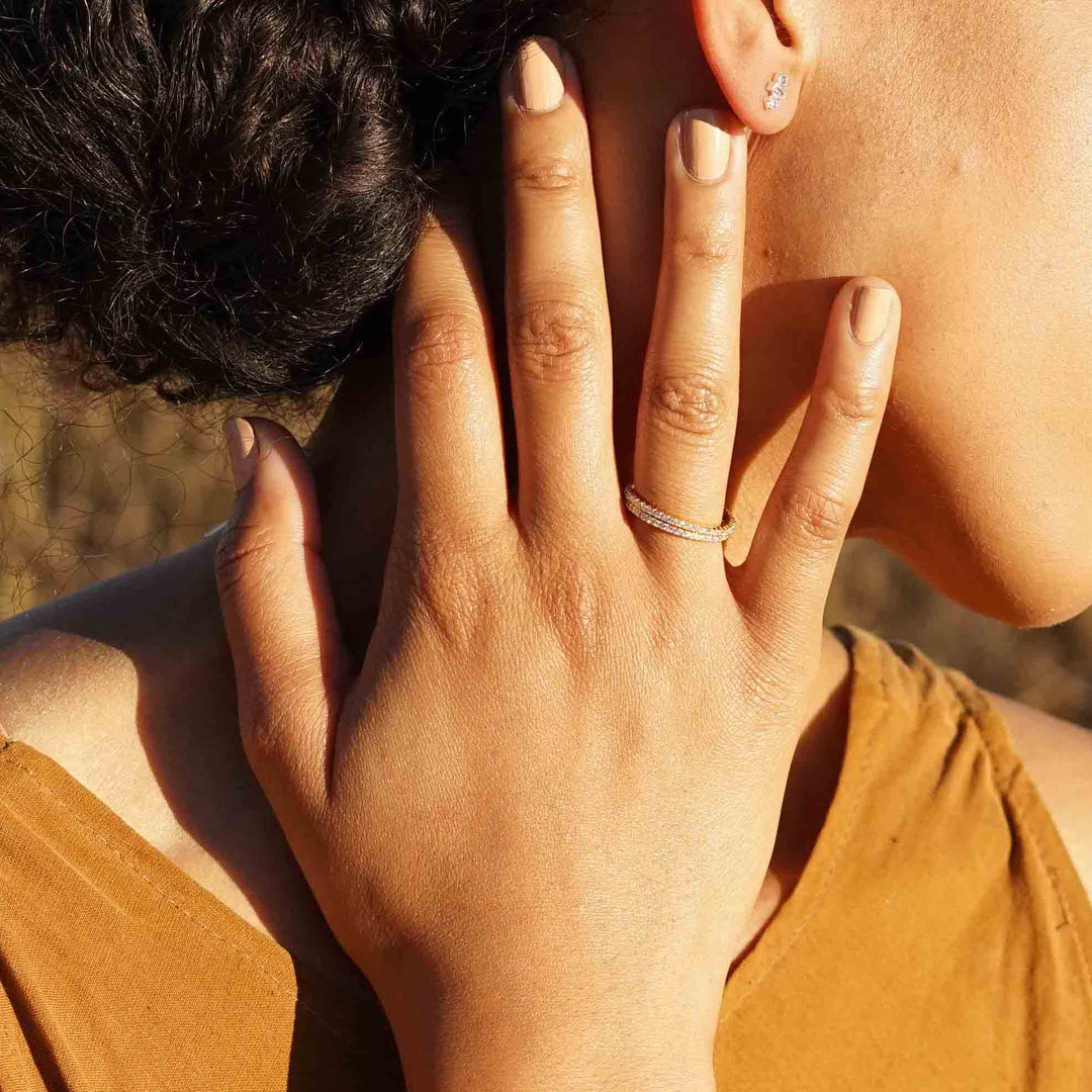Micro Pavé Eternity Ring