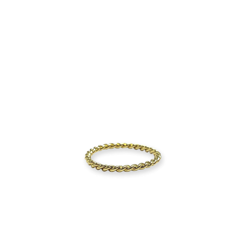 Rope Twist Stacking Ring
