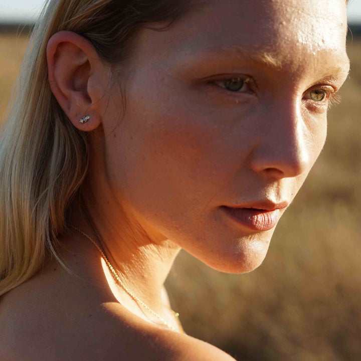 Petite Trio Stud Earrings