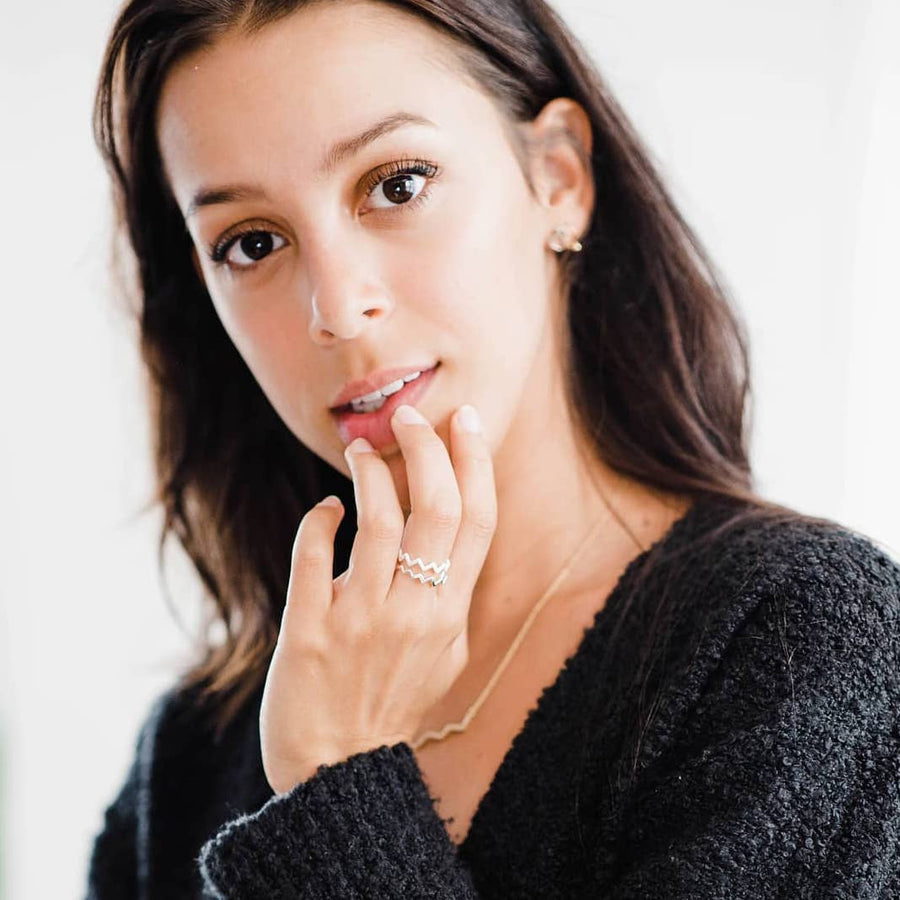 Camille ZigZag Necklace